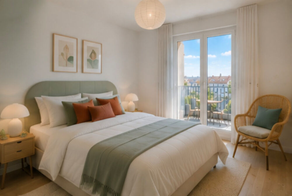 Vente Appartement T3 en étage élevé avec balcon et vue dégagée – À deux pas du marché de Cachan Cachan