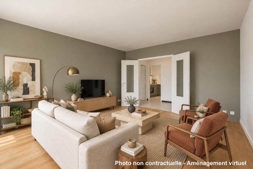 Vente Appartement Vente appartement 2 chambres - 6ème étage - vue Rhône - Balcon Lyon 7