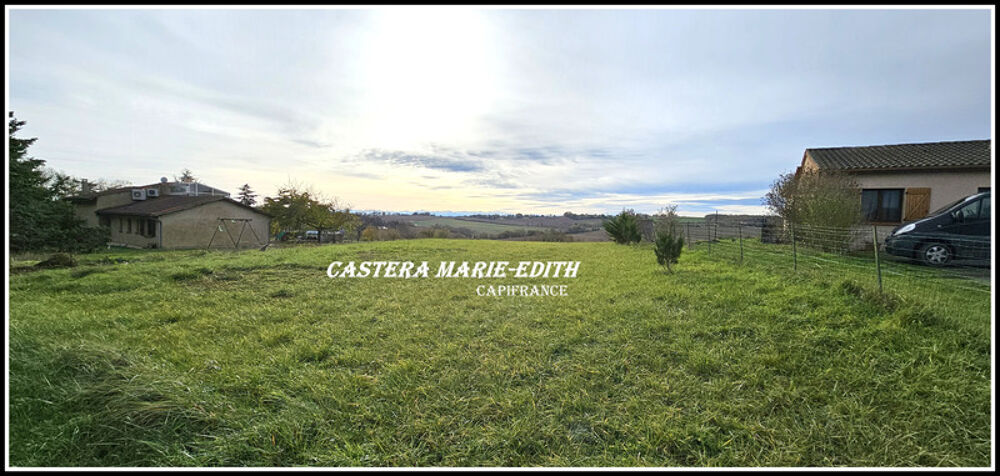 Vente Terrain Dpt Gers (32), LUSSAN Terrain à bâtir de 1841 M² VUE PYRENEES Lussan