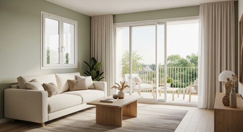   3 PIÈCES de 63m² + UNE TERRASSE + PARKING - LOUVIERS Appartement - 3 pièce(s) - 63 m²