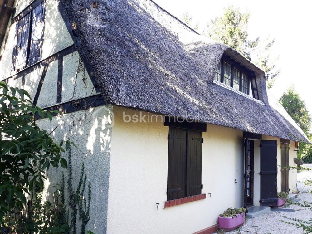 CHATENAY SUR SEINE - CHAUMIERE A RENOVER SUR UN TERRAIN DE 4000 M²