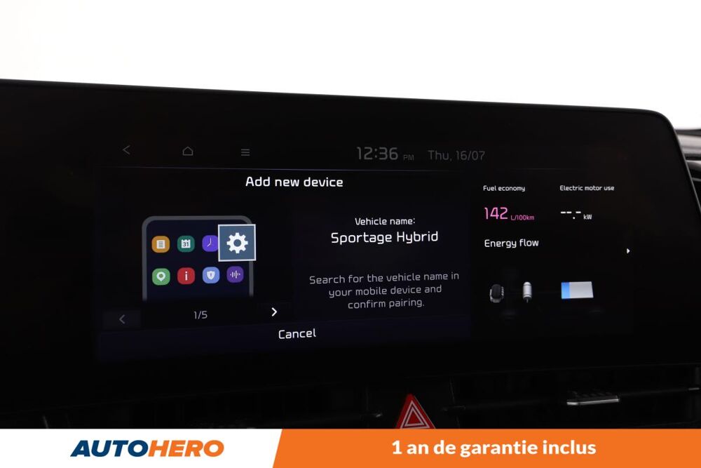 Sportage 1.6 T-GDi ISG Hybride Design 4x2 BVA6 230 ch 2022 occasion 92130 Issy-les-Moulineaux
