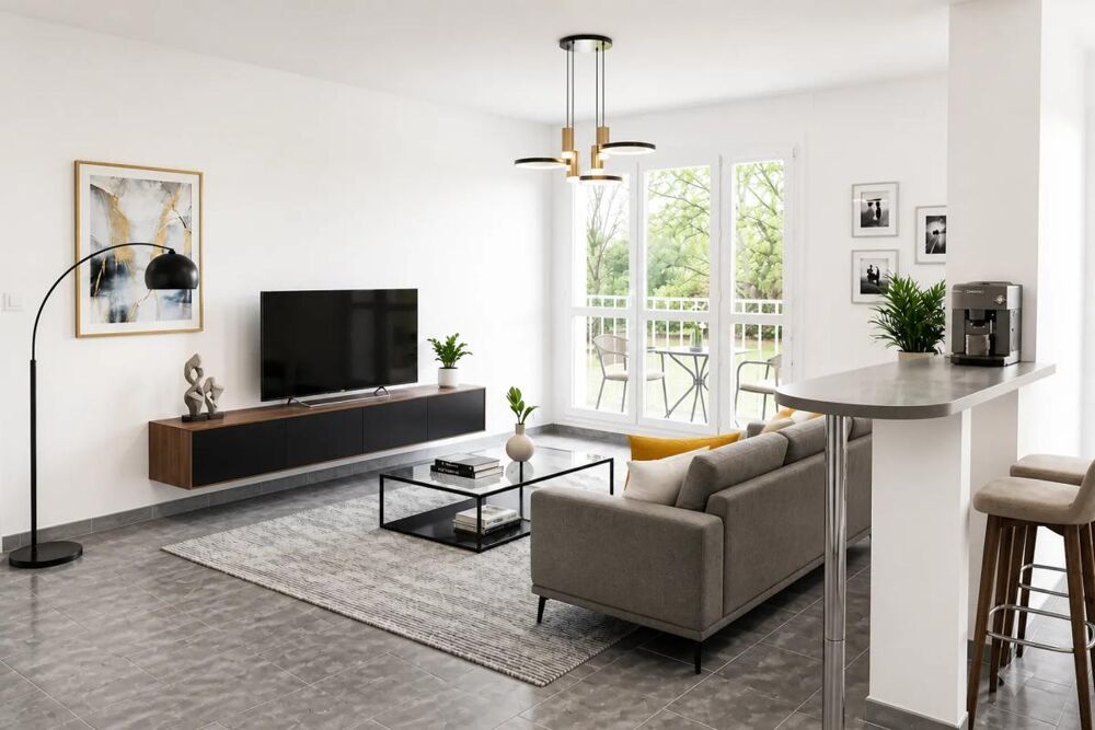 Appartement 3 pièces de 62 m² situé aux Ulis