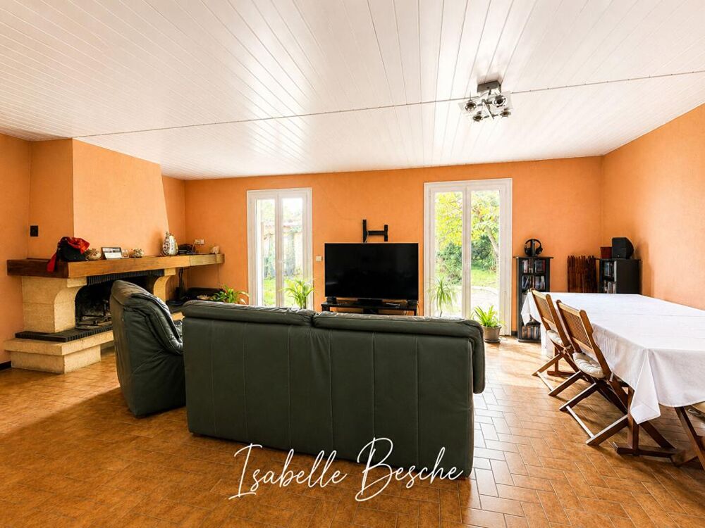 Vente Maison Baron- Maison familiale 4 chambres- Plain pied- Grand terrain arboré Baron