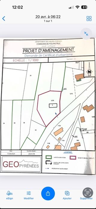  Terrain � vendre 2247 m�