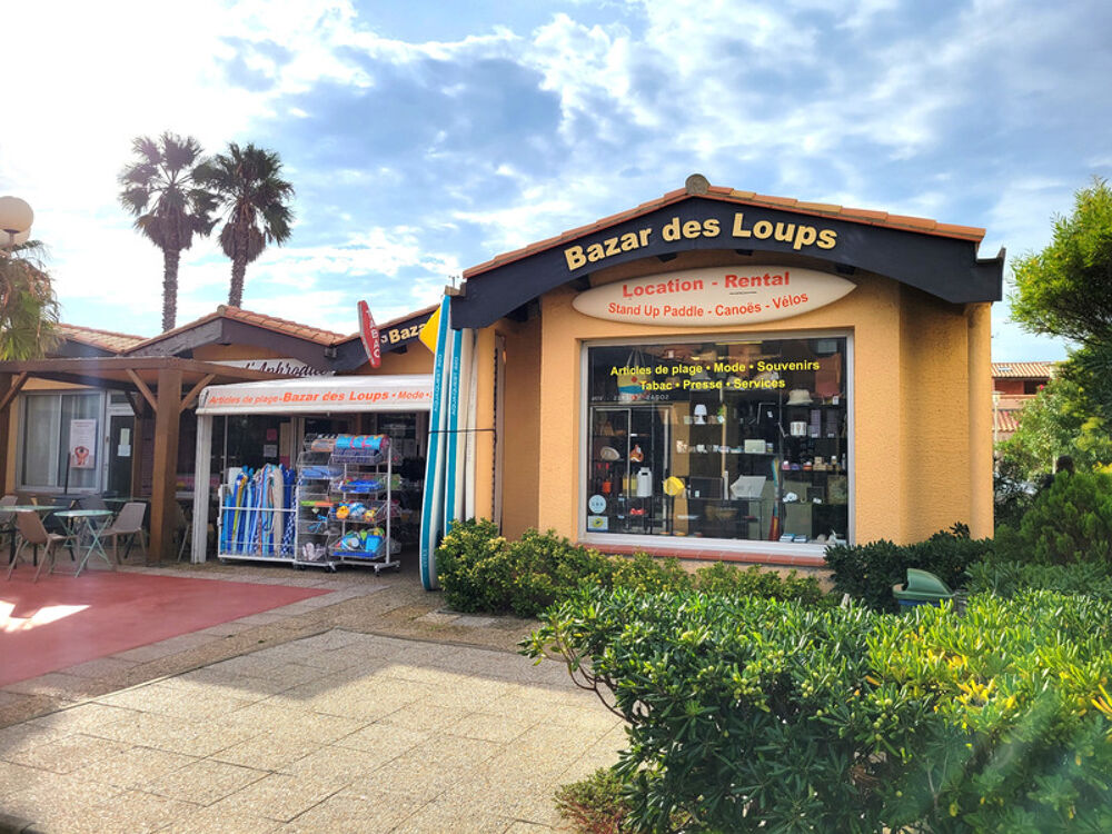   Commerce d'exception – Bazar Tabac Presse FDJ à vendre sur Leucate Naturiste - Location gérance possible avec option achat 