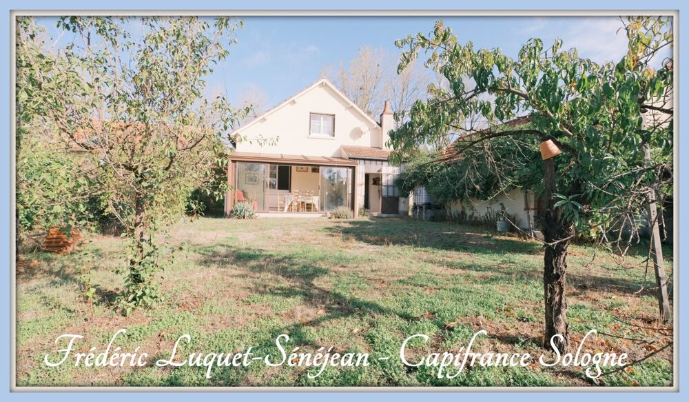 Vente Maison MAISON INDIVIDUELLE 5 PIÈCES À RÉNOVER – GRANDE VÉRANDA CHAUFFÉE, GRAND JARDIN ET DÉPENDANCES – LAMOTTE-BEUVRON (41) Lamotte beuvron