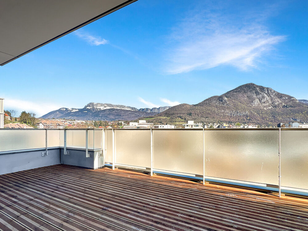ANNECY LE VIEUX (74) - 4 PIECES de 113m² en dernier étage + terrasse de 21m²