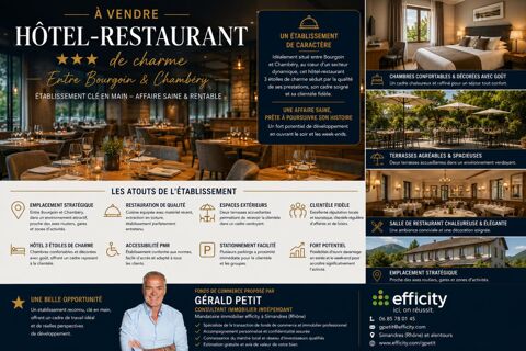 H&ocirc;tel Restaurant 395000 38630 Les avenieres veyrins thuellin