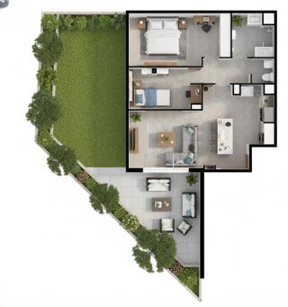  Appartement à vendre 3 pièces 66 m²