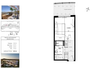  Appartement � vendre 1 pi�ce 29 m�