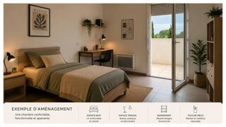  Appartement à vendre 2 pièces 38 m²