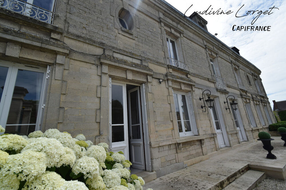 Maison de Maître en pierre de taille proche Soissons 421m2 habitables -Vivable de plain-pied6 chambres-3 salles de bains2 sal