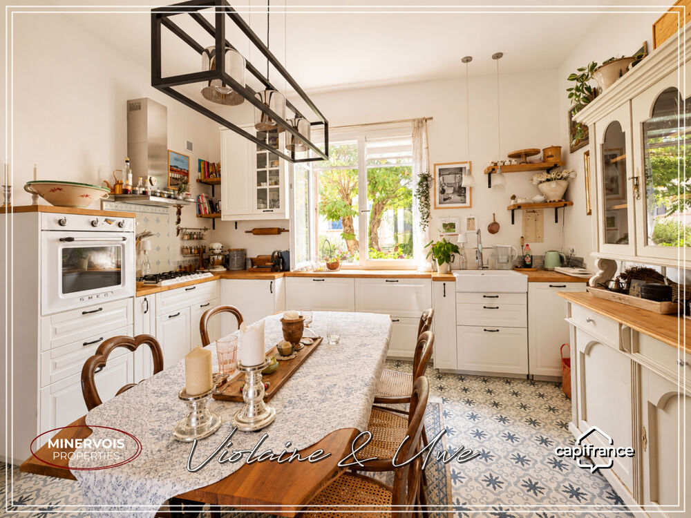 Vente Maison MAISON DE CARACTÈRE RÉNOVÉE AVEC JARDIN – VILLENEUVE-LÈS-BÉZIERS Villeneuve les beziers
