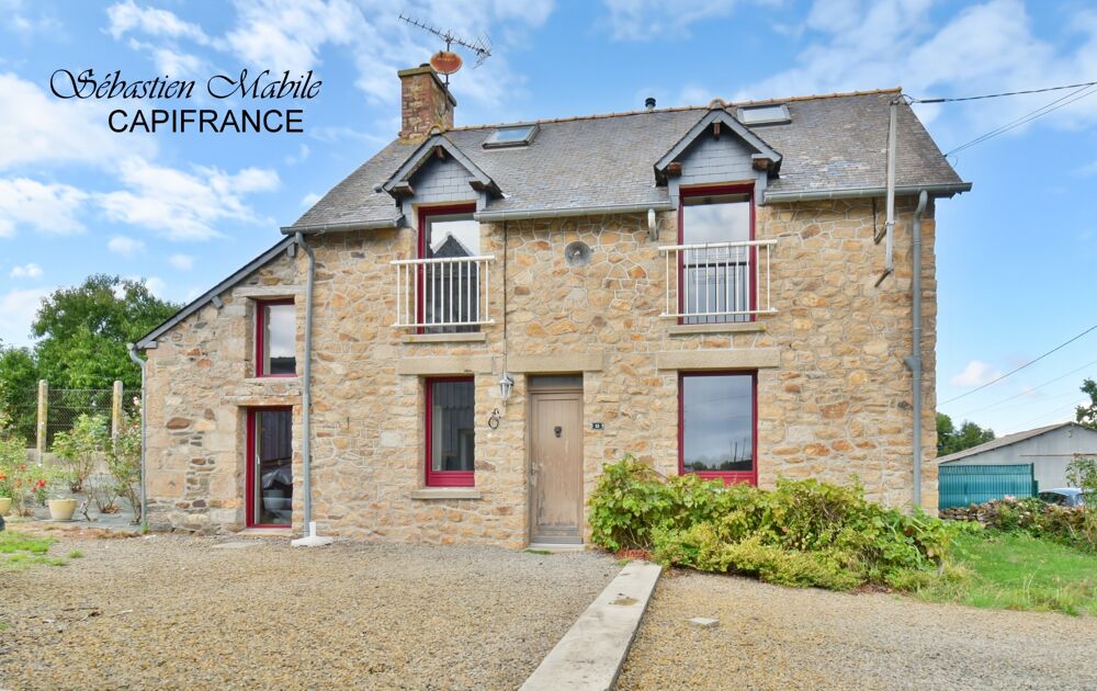 Vente Maison Maison en pierres à vendre 3 pièces (35) en Bretagne dans la Baie du Mont Saint Michel Pleine fougeres