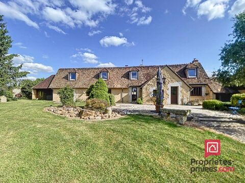   St-Cosme-en-Verrais, belle long�re r�nov�e de 160 m2 sur parc arbor� Maison - 6 pi�ce(s) - 160 m�