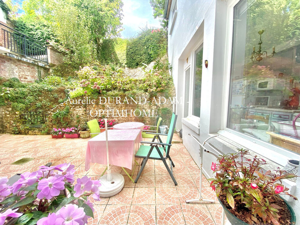 Appartement 2 pièces de charme - Terrasse plein sud  Emplacement cave - Honfleur