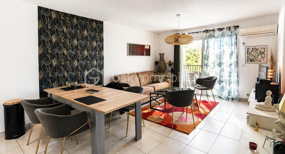 Canet-en-Roussillon- Appartement T2 de 44.31m² meublé- Traversant dans résidence sécurisée avec prestations de standing