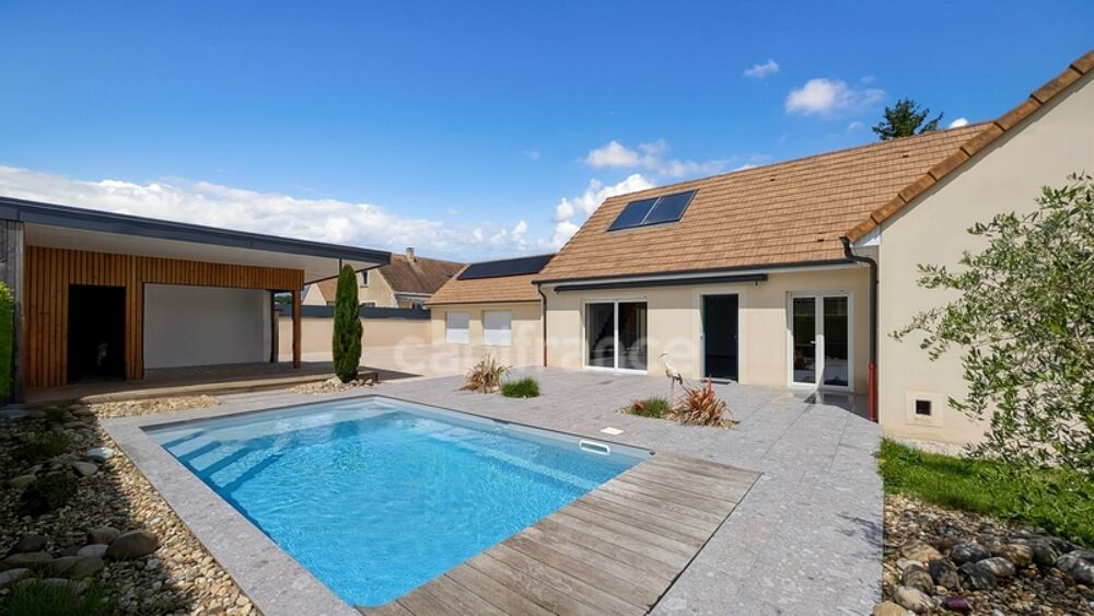 Est de Chalon-Sur-Saône (71) à vendre Maison de 175 m² 6 pièces grand garage indépendant piscine pool house terrain de 759 m² !