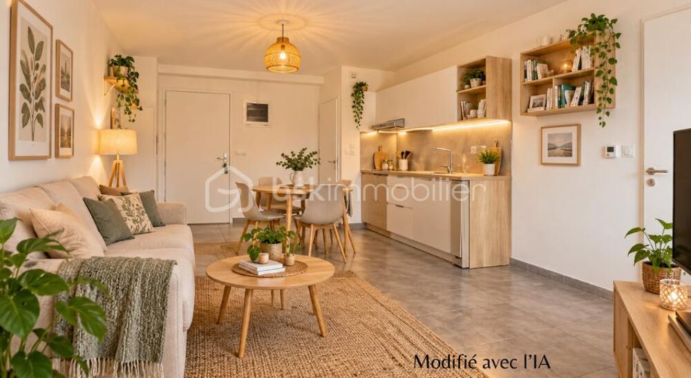 Vente Appartement T2 récent 39 m² Sérignan, terrasse 16 m² plein sud, parking privé sécurisé Serignan