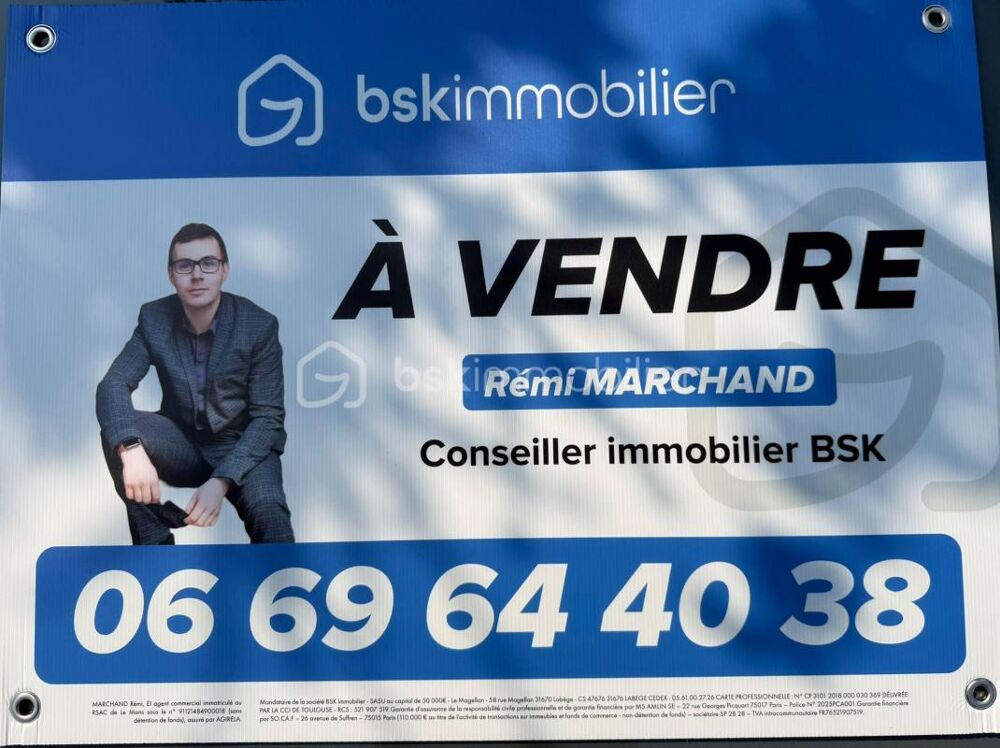 Vente Maison Maison proche de la gare et de l'avenue Jean Jaurès – 4 chambres – DPE C – Beau potentiel Le mans