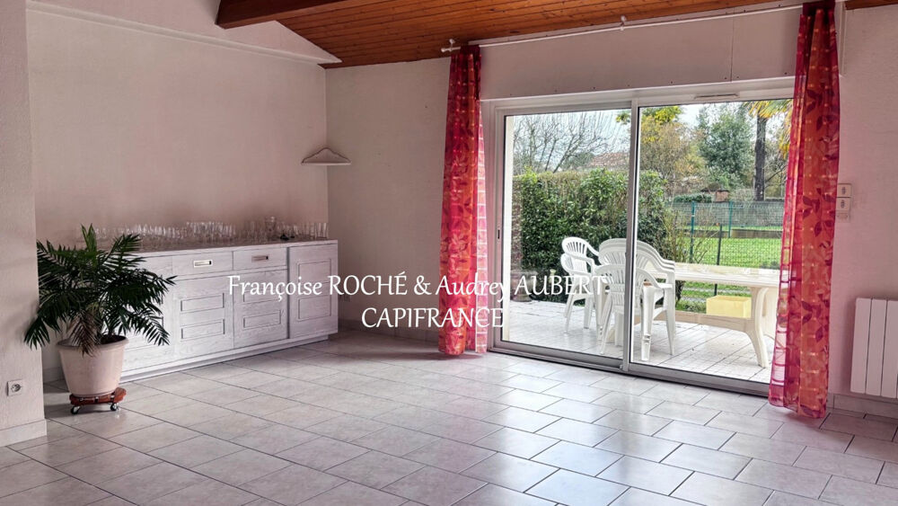 Maison 88m2 - plain-pied - 4 pièces - 3 chambres - garage - jardin clos à SAINTES (17)- Quartier La Fenètre