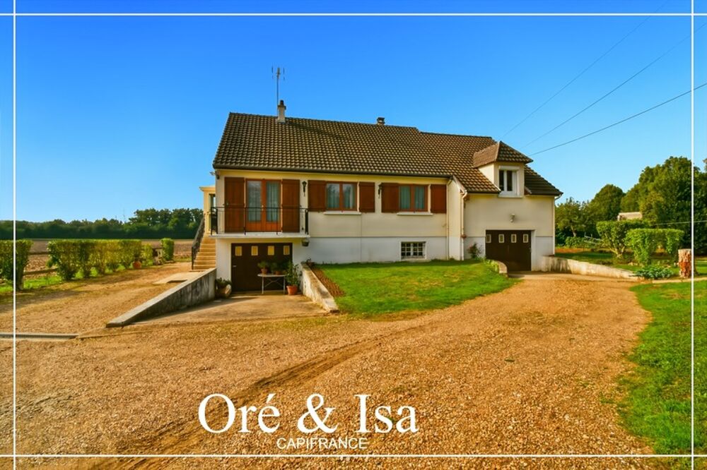 Maison à vendre 4 pièces INEUIL (18) Pavillon 95 m²  4 pièces  Proche Lignières