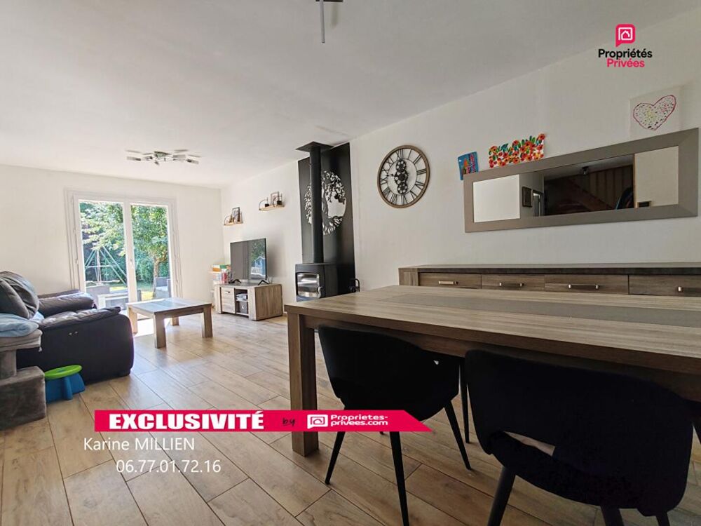 MUZY 27650 Maison individuelle - 1 étage - 4 chambres - Véranda - Terrain - 187200 HAI