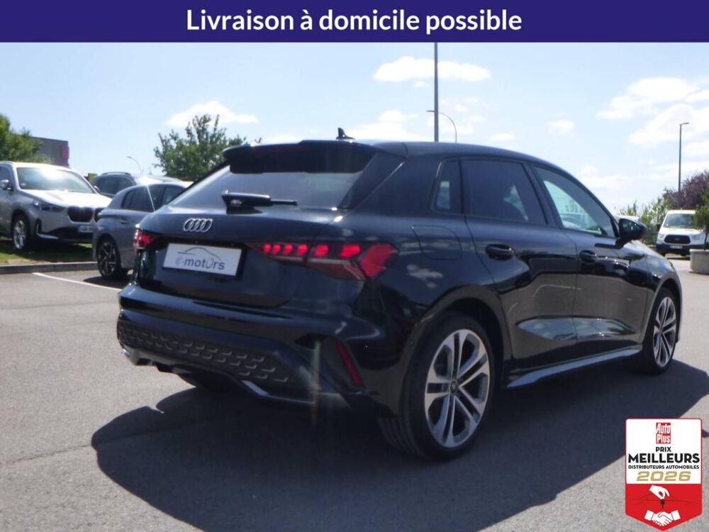 A3 TFSI 150 S-Tronic S line +Hayon &eacute;lect 2025 occasion 10150 Lavau