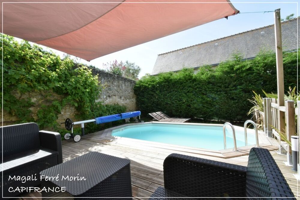 Maison de bourg à vendre 4 pièces SUD TOURAINE(37)