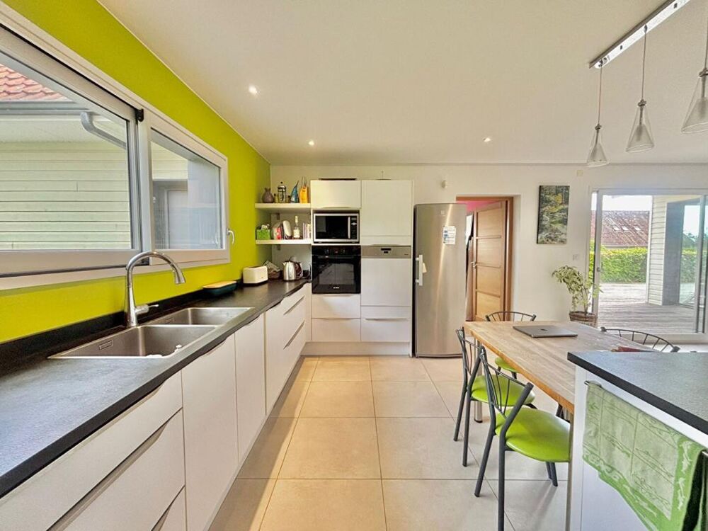 Vente Villa Condette, Maison d'Architecte Vasseur 280m2 de confort dans un jardin clos de 2480m2 Condette