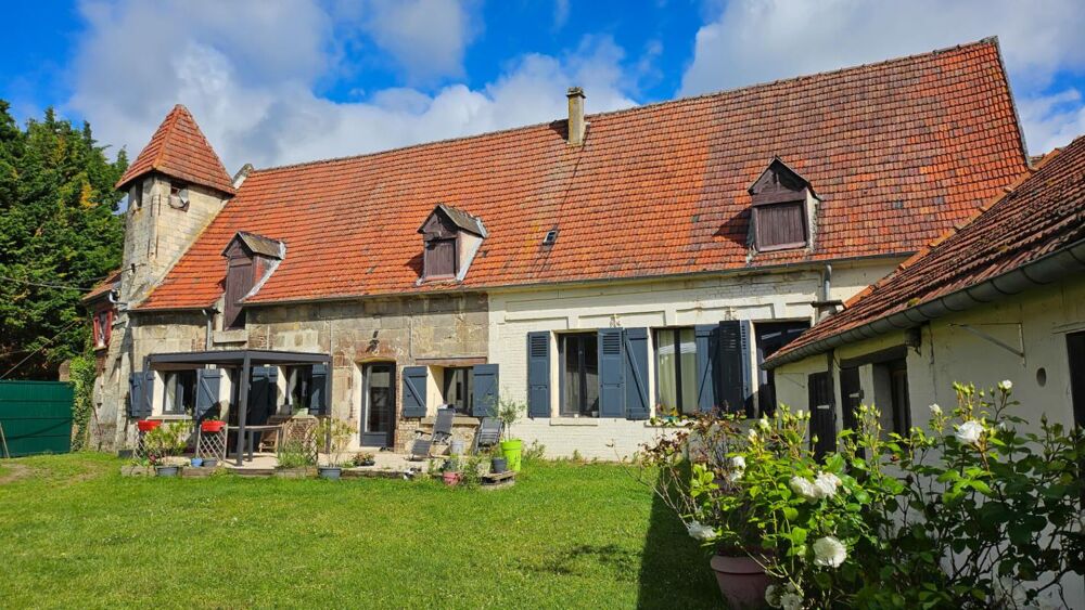 Vente Maison Corps de ferme Complet  avec dépendances et Box : 7 pièce(s) 174 m2 Ribecourt dreslincourt