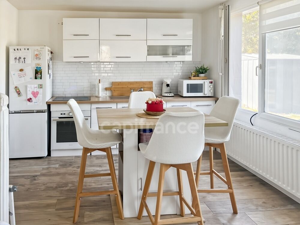 À VENDRE -BAINCTHUN - MAISON SEMI-MITOYENNE - 4 PIÈCES - 77 M2 - JARDIN CLOS 1400 M2