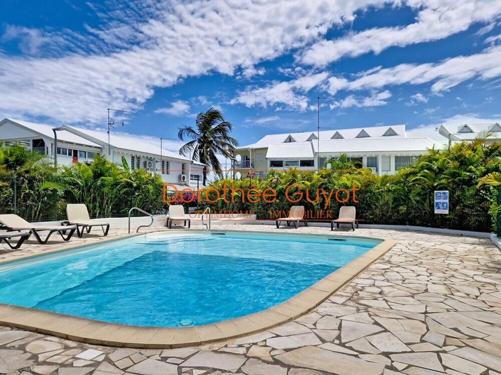 Vente Appartement ? GUADELOUPE – SAINT-FRANÇOIS – MARINA – APPARTEMENT MEUBLÉ REZ-DE-JARDIN Saint francois