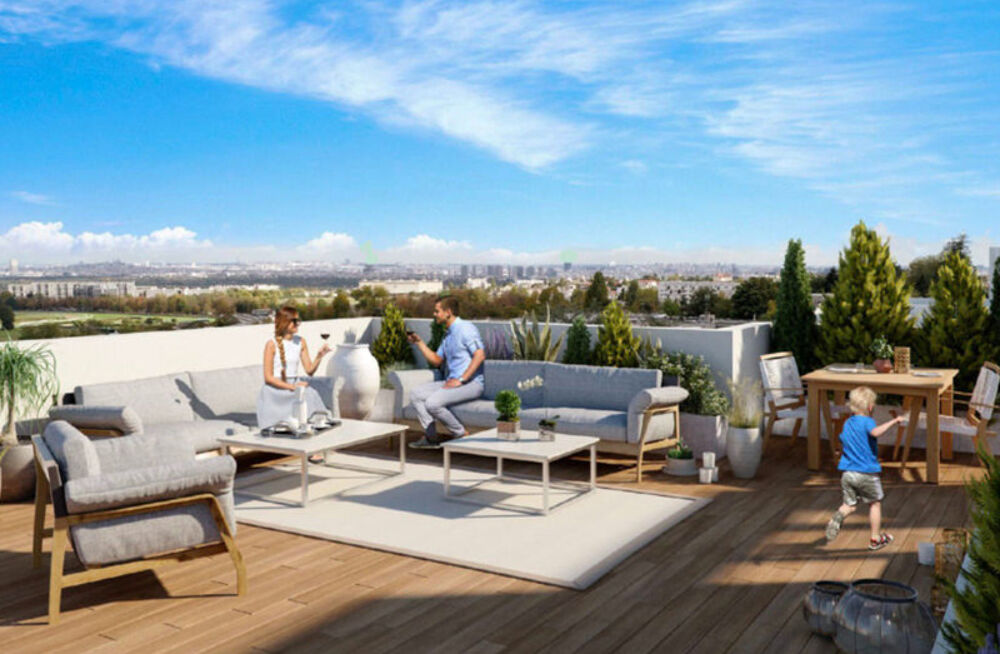 Vente Appartement Dpt Paris (75),  vendre PARIS 14EME ARRONDISSEMENT appartement T4 de 118,63 m - Rooftop de 21 m Paris 14