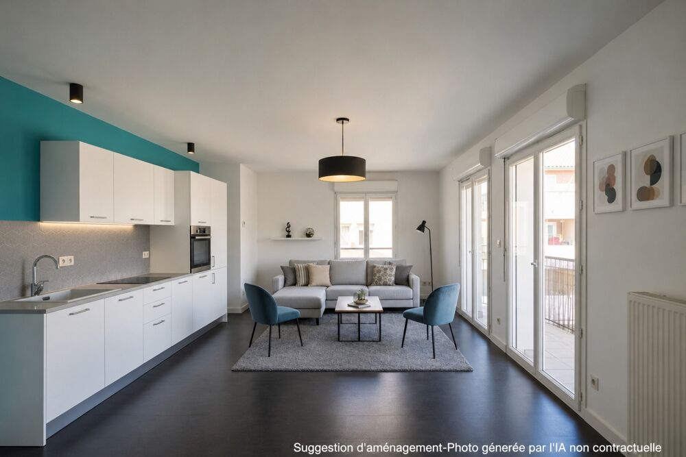 Vente Appartement Appartement à vendre 3 pièces avec garage JASSANS RIOTTIER (01) Jassans riottier
