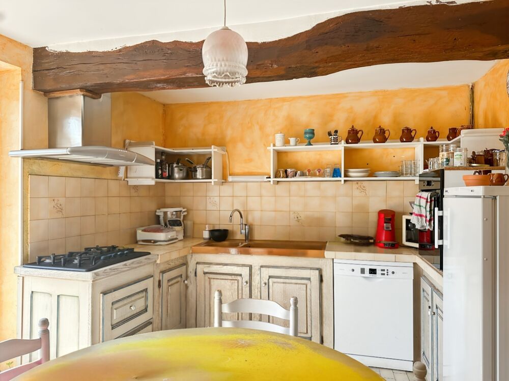 Maison en pierre à vendre 5 pièces MONTESQUIOU (32) - 147 m² habitables avec atelier 150 m2 - Terrain 2870 m2