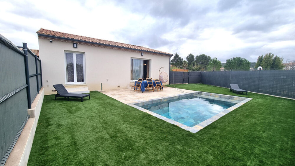Maison récente de plain pied 4 pièces à NAGES ET SOLORGUES (30)
