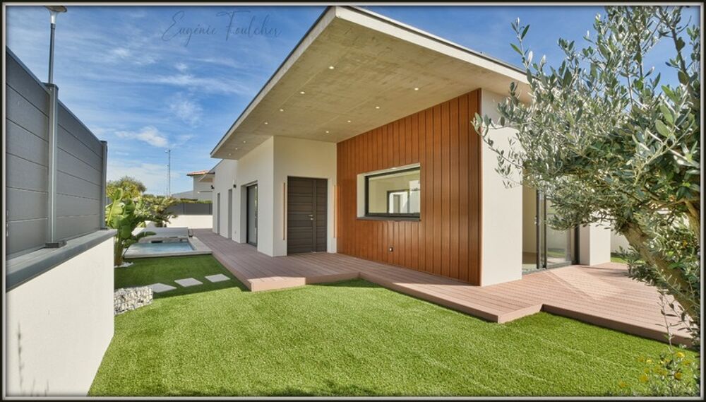 Villa contemporaine plain pied Pezenas