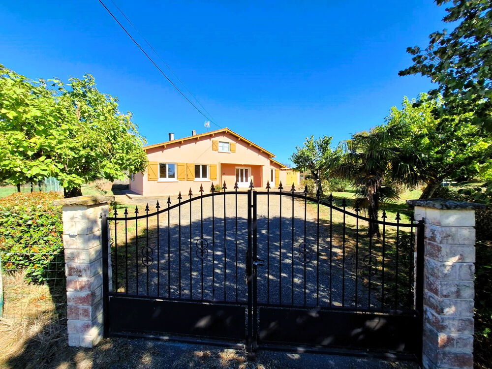 ? À VENDRE Maison 3 chambres avec garage de 50 m² et terrain de 2 500 m² à Vergoignan
