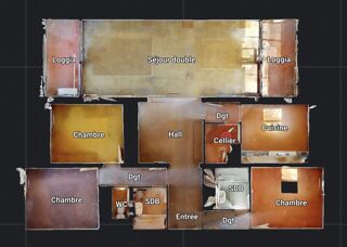  Appartement � vendre 5 pi�ces 117 m�