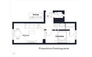  Appartement à vendre 1 pièce 22 m²