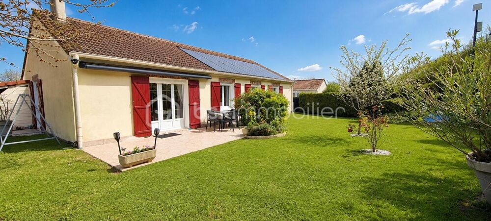 Vente Maison Maison 107 m2 - PLAIN-PIED - 4 chambres - garage double et jardin Saint germain les corbeil