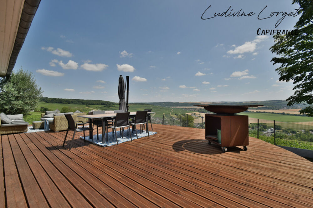 Vente Maison Proche Nogent-L'Artaud (8min) Chezy-Sur-Marne (6min) Maison traditionnelle de 200 m² - Vue panoramique – 5 chambres- Grande pièc Nogent l artaud