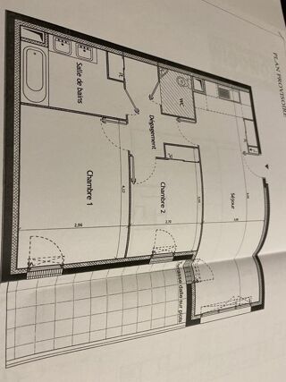  Appartement � louer 3 pi�ces 60 m�