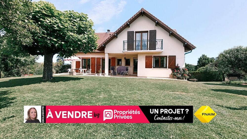Dans le Dépt 25, en secteur limitrophe à MARNAY 70 : Belle maison familiale de 193 m2 habitables avec sous-sol complet semi-ente