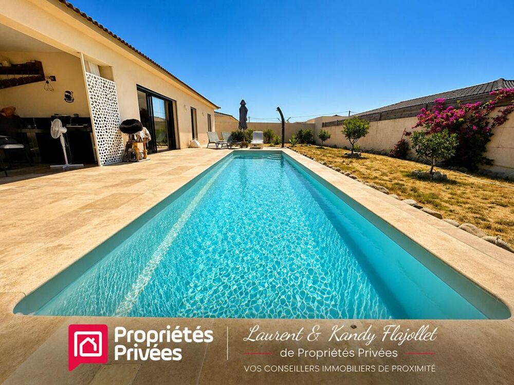 Maison neuve T3 de plain-pied - Double séjour - Piscine - Garage // SOLARO 20240 - Haute Corse 2B - FRANCE