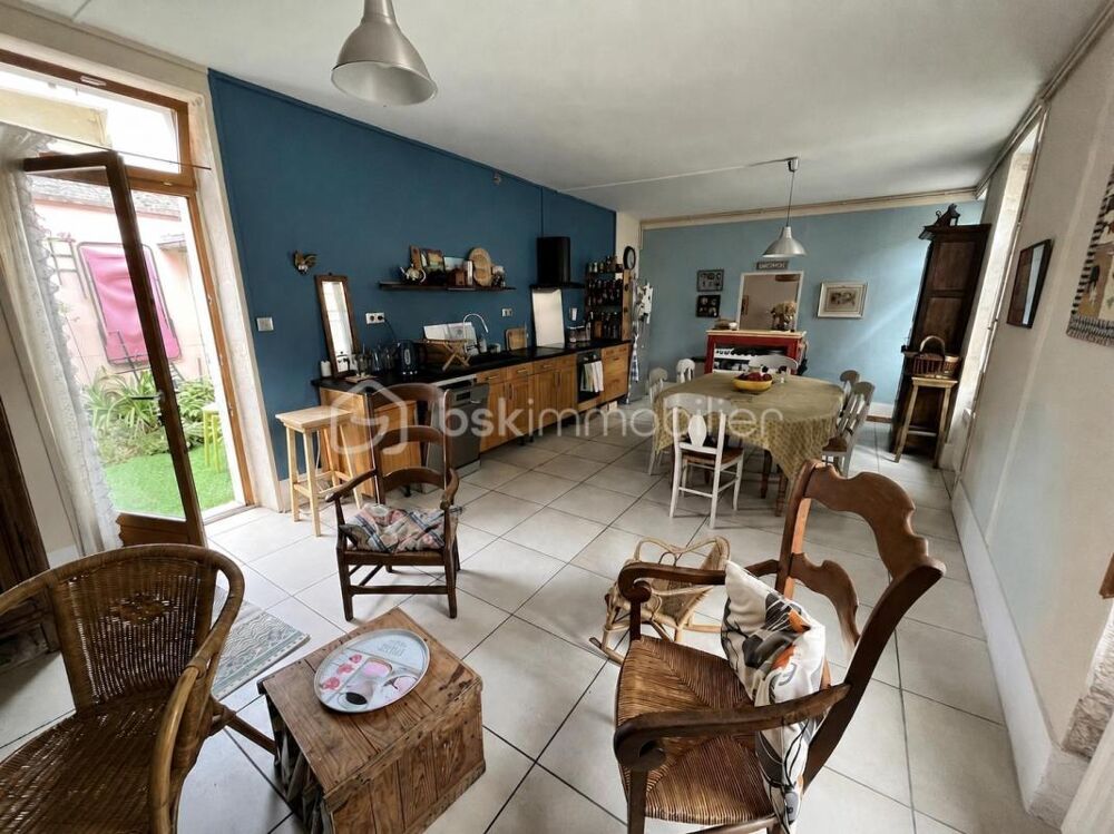 Magnifique maison de ville au cachet préservé, rénovation d'architecte et extérieur plein Ouest