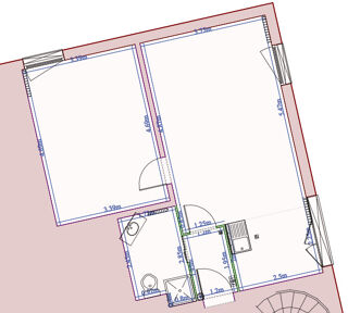  Appartement � louer 2 pi�ces 49 m�