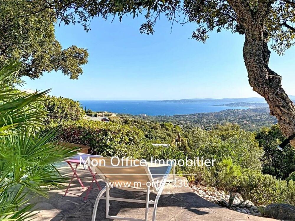 Vente Appartement Référence : 7230-LES - MAZET VUE MER ET COLLINES AVEC JARDIN AUX ISSAMBRES Roquebrune sur argens